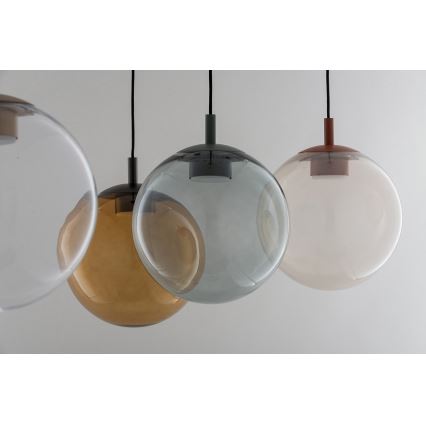 Argon 8830 - Candeeiro suspenso SACRAMENTO 1xGX53/8W/230V verde/fumado