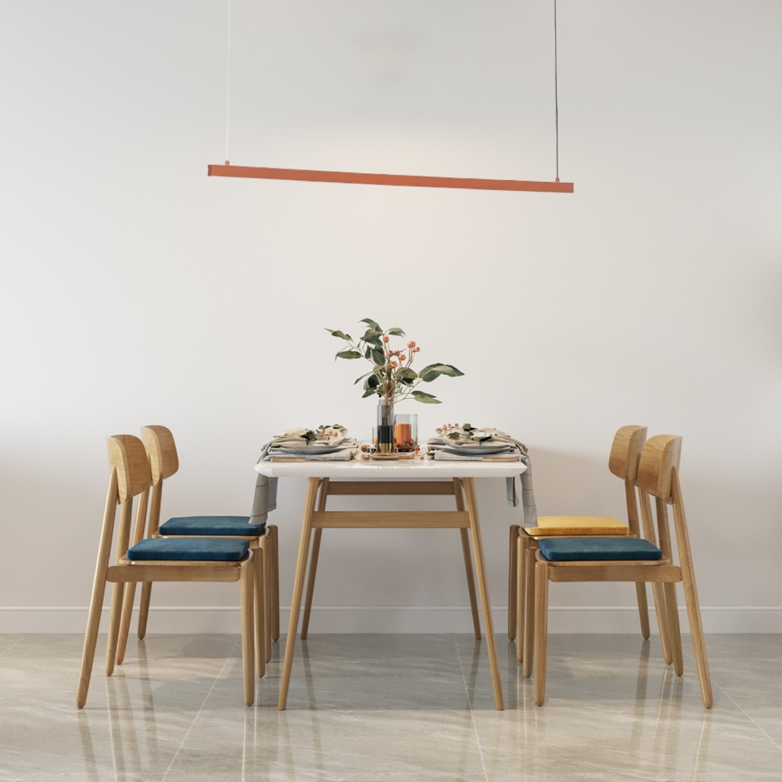 Argon 8834 - Candeeiro suspenso LED MIAMI LED/37W/230V 3000K castanho