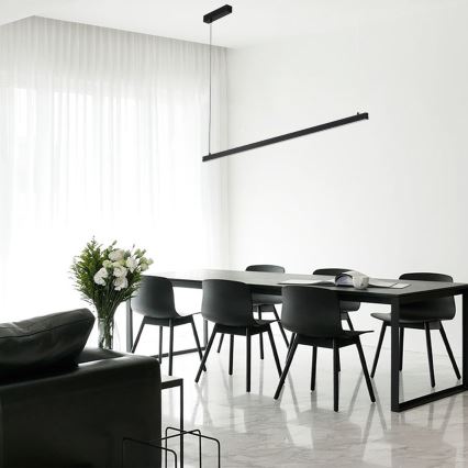 Argon 8835 - Candeeiro suspenso LED MIAMI LED/37W/230V 3000K preto