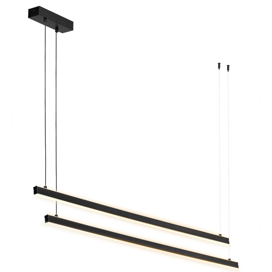 Argon 8838 - Candeeiro suspenso LED MIAMI LED/74W/230V 3000K preto