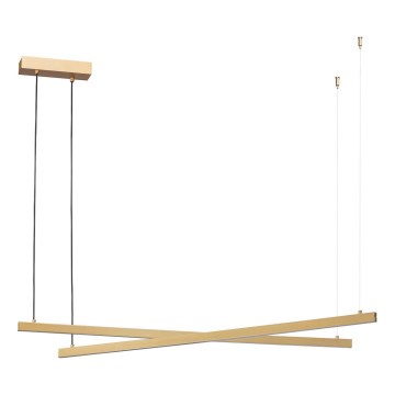 Argon 8839 - Candeeiro suspenso LED MIAMI LED/74W/230V 3000K dourado