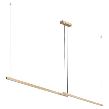 Argon 8839 - Candeeiro suspenso LED MIAMI LED/74W/230V 3000K dourado