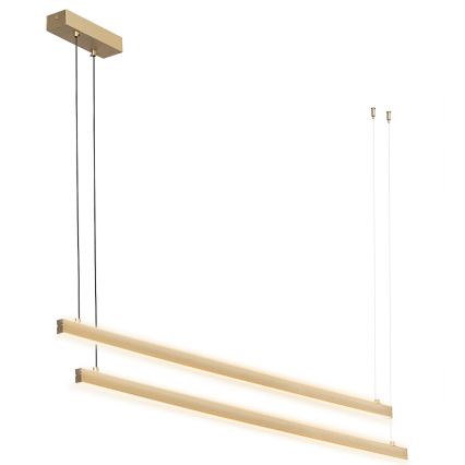 Argon 8839 - Candeeiro suspenso LED MIAMI LED/74W/230V 3000K dourado