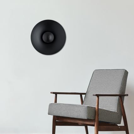 Argon 8864 - Luminária de parede LED BOLTON LED/12,5W/230V 3000K preta