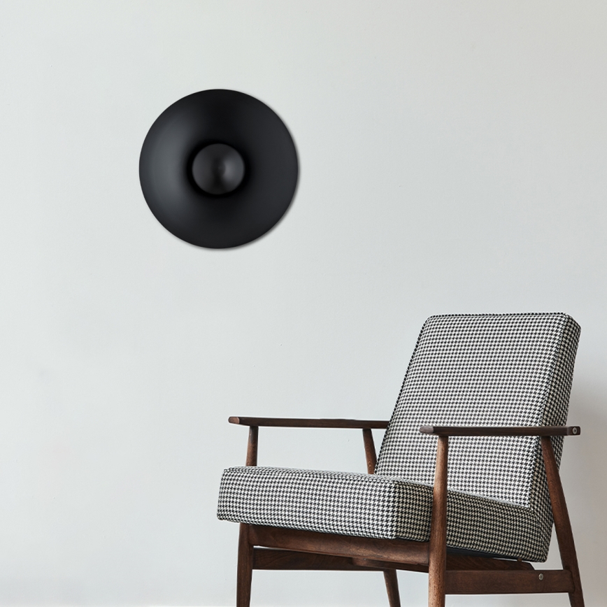 Argon 8864 - Luminária de parede LED BOLTON LED/12,5W/230V 3000K preta