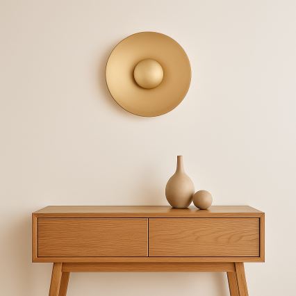 Argon 8865 - Aplique de parede LED BOLTON LED/12,5W/230V 3000K dourado