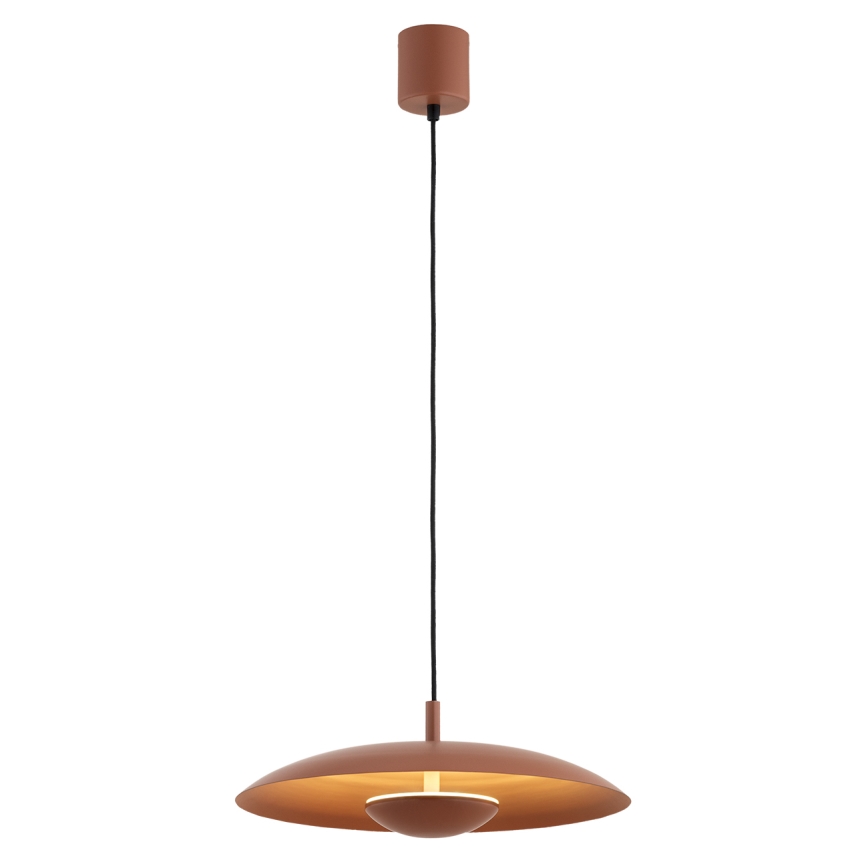 Argon 8870 - Lustre LED BOLTON suspenso por cabo LED/12,5W/230V 3000K terracota