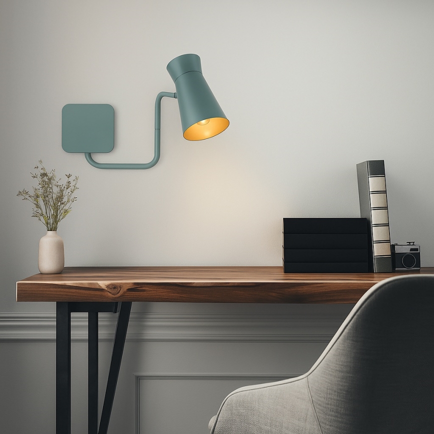 Argon 8883 - Aplique de parede LORD 1xE14/7W/230V cinza