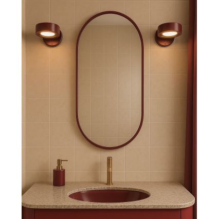 Argon 8901 - Aplique de parede LOTUS 1xGX53/12W/230V roxo