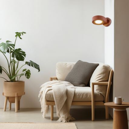 Argon 8902 - Aplique de parede LOTUS 1xGX53/12W/230V terracota