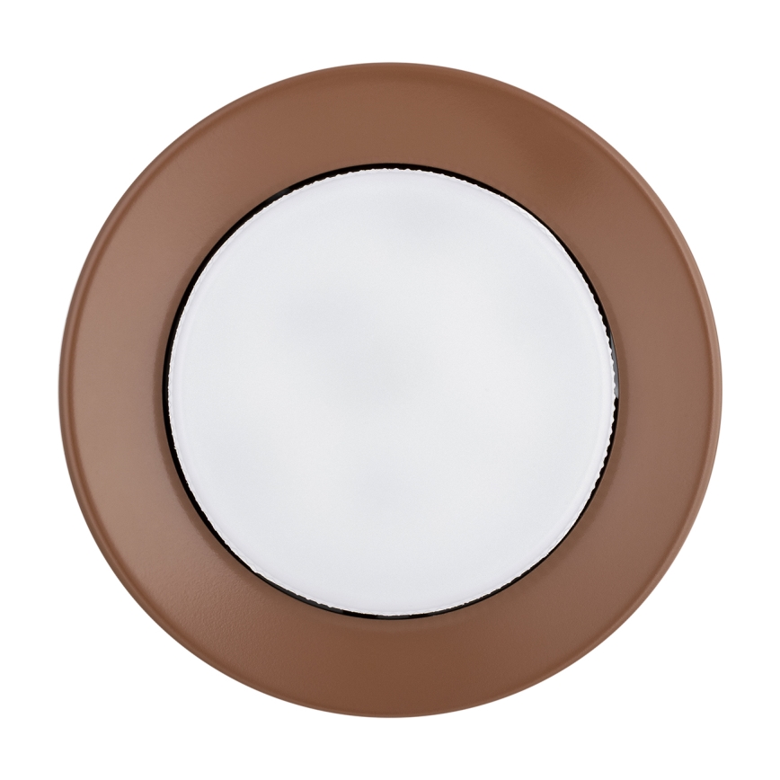 Argon 8916 - Candeeiro de teto ELORA 1xGX53/7W/230V Ø 11 cm terracota