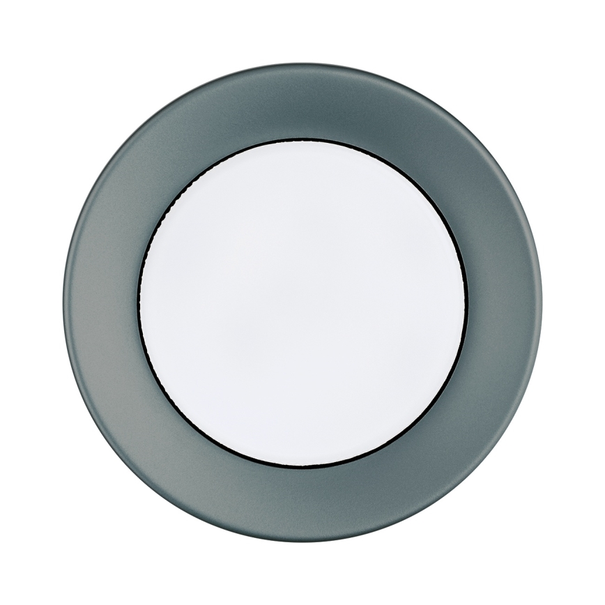 Argon 8917 - Candeeiro de tecto ELORA 1xGX53/7W/230V Ø 11 cm cinzento