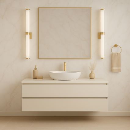 Argon 8926 - Iluminação LED para espelho de casa de banho BATUMI LED/24W/230V 3000K IP44 dourada