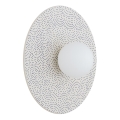 Argon 8936 - Luminária de parede BOLL 1xG9/6W/230V branca