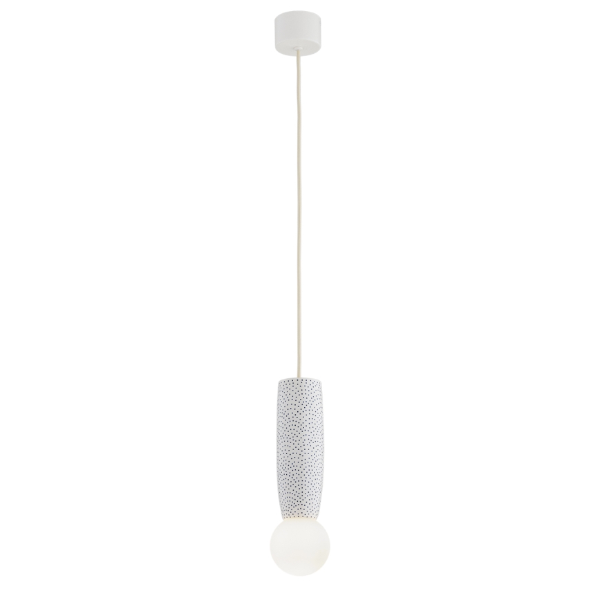 Argon 8938 - Lustre suspenso em cabo BOLL 1xG9/6W/230V branco