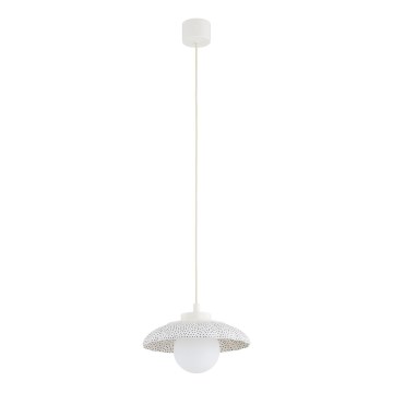 Argon 8947 - Lustre suspenso em cabo BOLL 1xG9/6W/230V branco