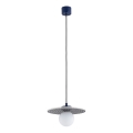 Argon 8950 - Lustre suspenso por cabo BOLL 1xG9/6W/230V azul