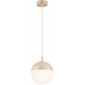 Argon 9001 - Lustre exterior suspenso por cabo LIV 1xE27/15W/230V IP44 bege