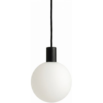 Argon 9005 - Lustre de exterior suspenso por cabo ORE 1xG9/6W/230V preto