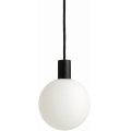 Argon 9005 - Lustre exterior suspenso por cabo ORE 1xG9/6W/230V IP44 preto