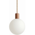 Argon 9006 - Lustre de exterior suspenso em cabo ORE 1xG9/6W/230V IP44 acabamento em cobre