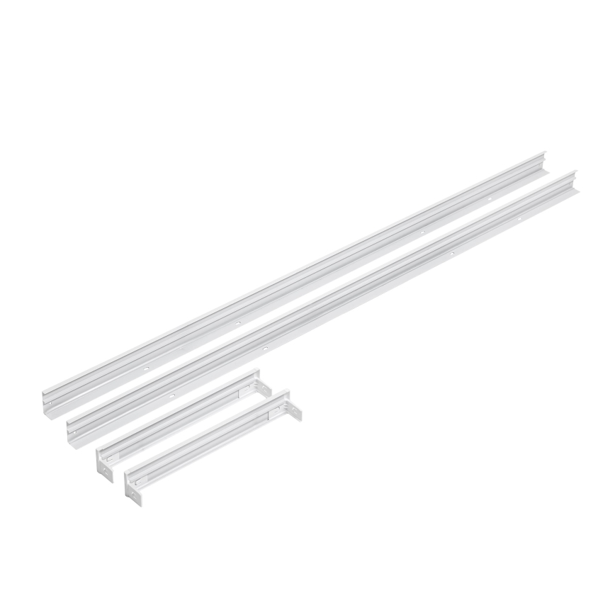 Armação metálica para a instalação de painéis LED 1200x300 mm branco