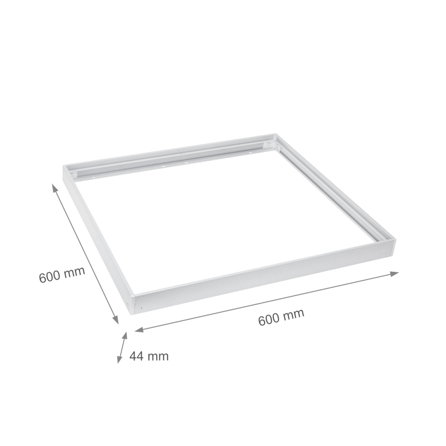 Armação metálica para a instalação de painéis LED 600x600 mm branco
