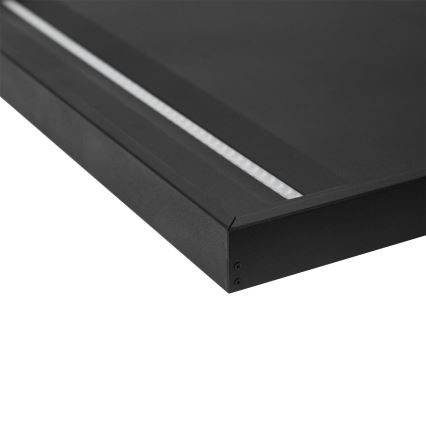 Armação metálica para a instalação de painéis LED 600x600 mm preto