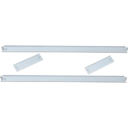 Armação metálica para instalação de painéis LED STELLA 120 x 30 cm, branca