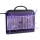 Armadilha elétrica de insetos LED UV/2W/230V preta