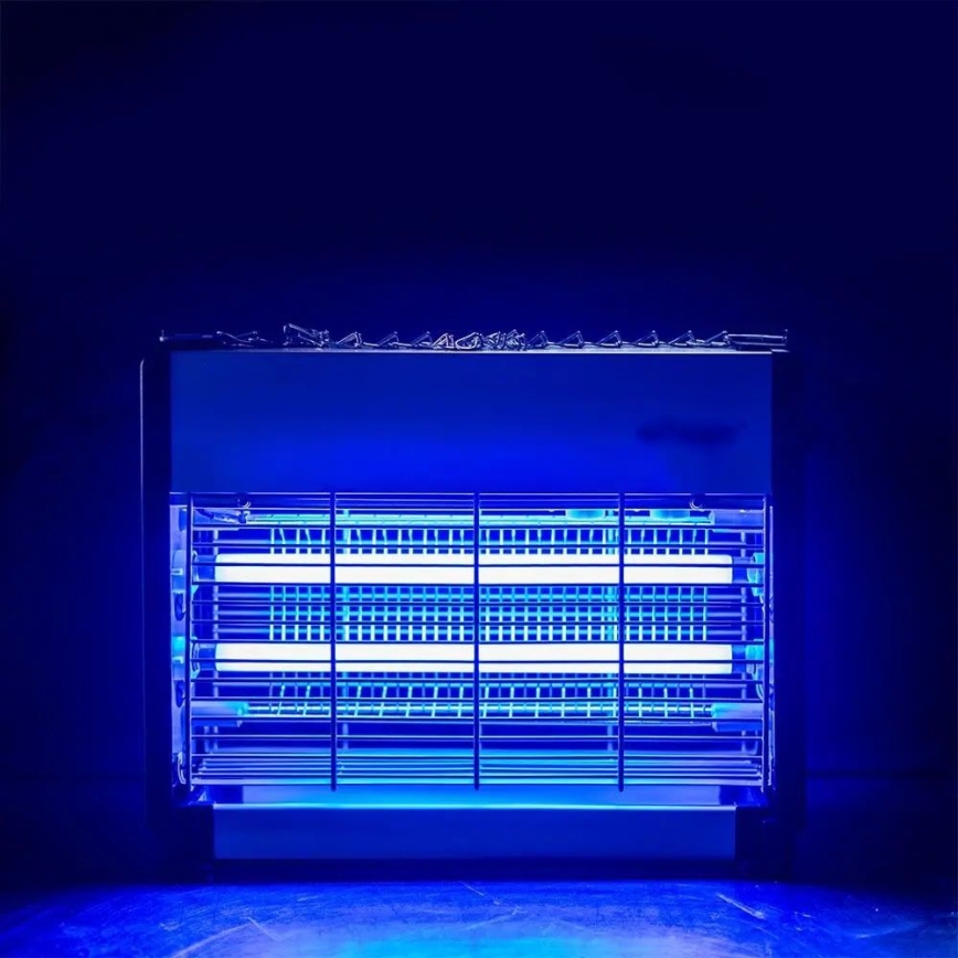 Armadilha elétrica para insetos 2x10W/230V 80 m²