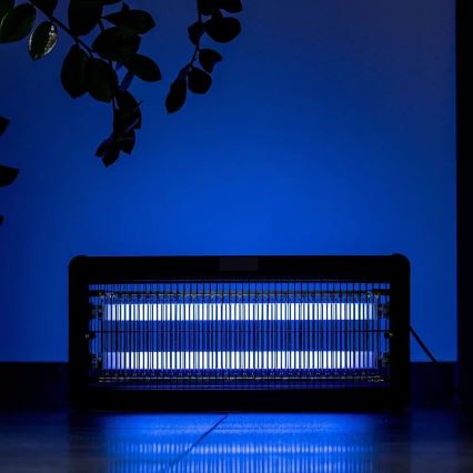 Armadilha elétrica para insetos 2x15W/230V 120 m²