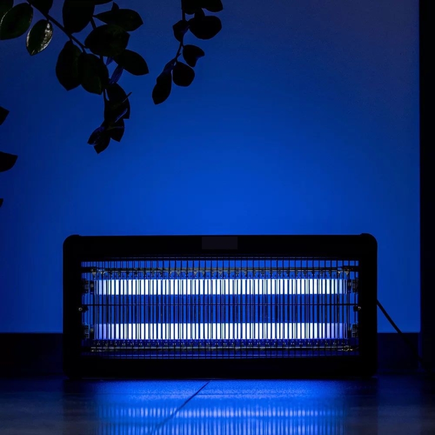 Armadilha elétrica para insetos 2x15W/230V 120 m²