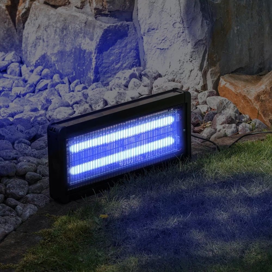 Armadilha elétrica para insetos 2x15W/230V 120 m²