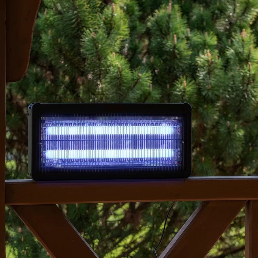 Armadilha elétrica para insetos 2x15W/230V 120 m²