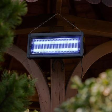 Armadilha elétrica para insetos 2x15W/230V 120 m²