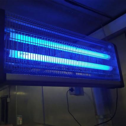 Armadilha elétrica para insetos 2x15W/230V para 100m2