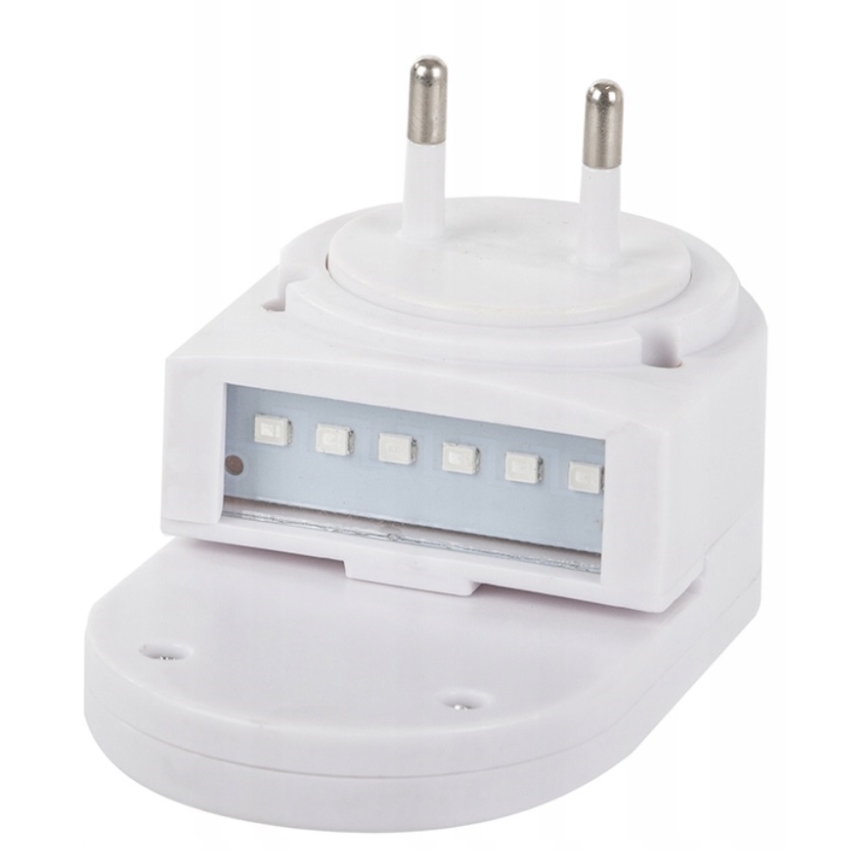 Armadilha luminosa LED para mosquitos com placas substituíveis UV/230V