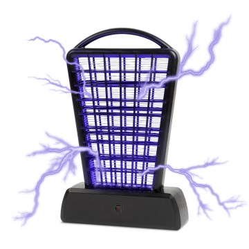 Armadilha UV para insetos 1000 mAh/5V preta