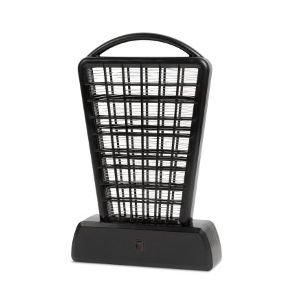 Armadilha UV para insetos 1000 mAh/5V preta