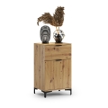Armário com gaveta LORA carvalho artisan