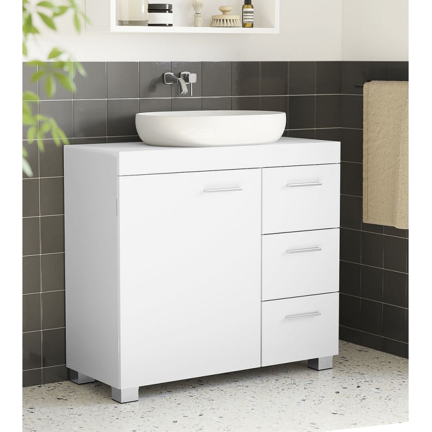 Armário de banheiro NICO branco