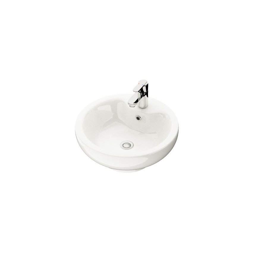 Armário de casa de banho com lavatório TRONDHEIM/DRAMMEN 60x57x46 cm preto/branco