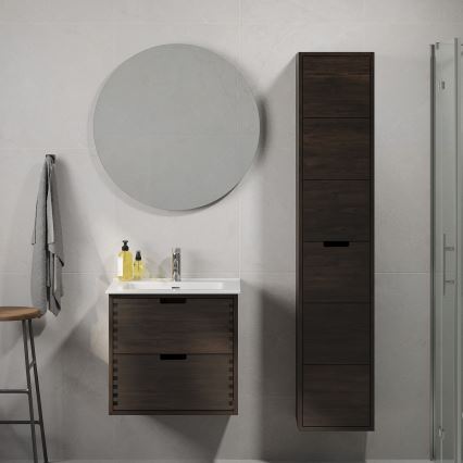 Armário de casa de banho GRIBSKOV 175 cm castanho/carvalho