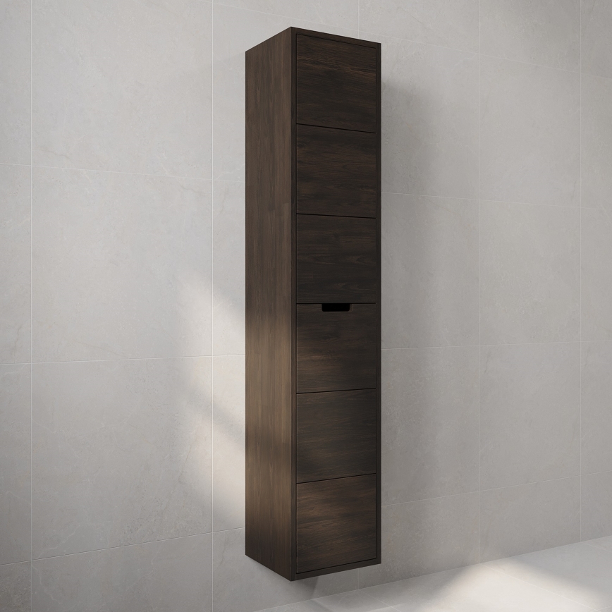 Armário de casa de banho GRIBSKOV 175 cm castanho/carvalho
