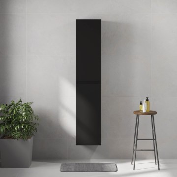 Armário de casa de banho HELSINKI 174 cm preto