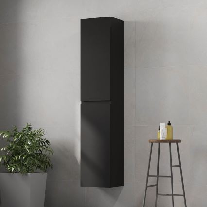 Armário de casa de banho HELSINKI 174 cm preto