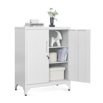 Armário de escritório KAZE 80x40 cm branco