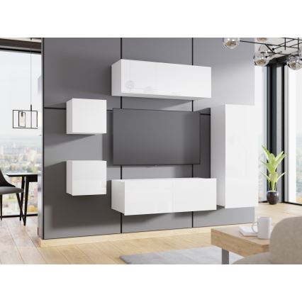 Armário de parede CALABRINI 34x34 cm branco