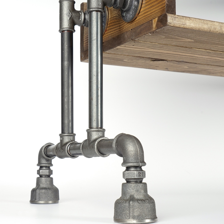 Armário de sapatos BORU 50x90 cm preto/abeto